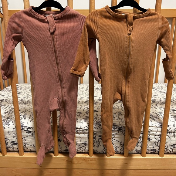 Mebie Baby footie bundle 3-6m - Picture 2 of 5